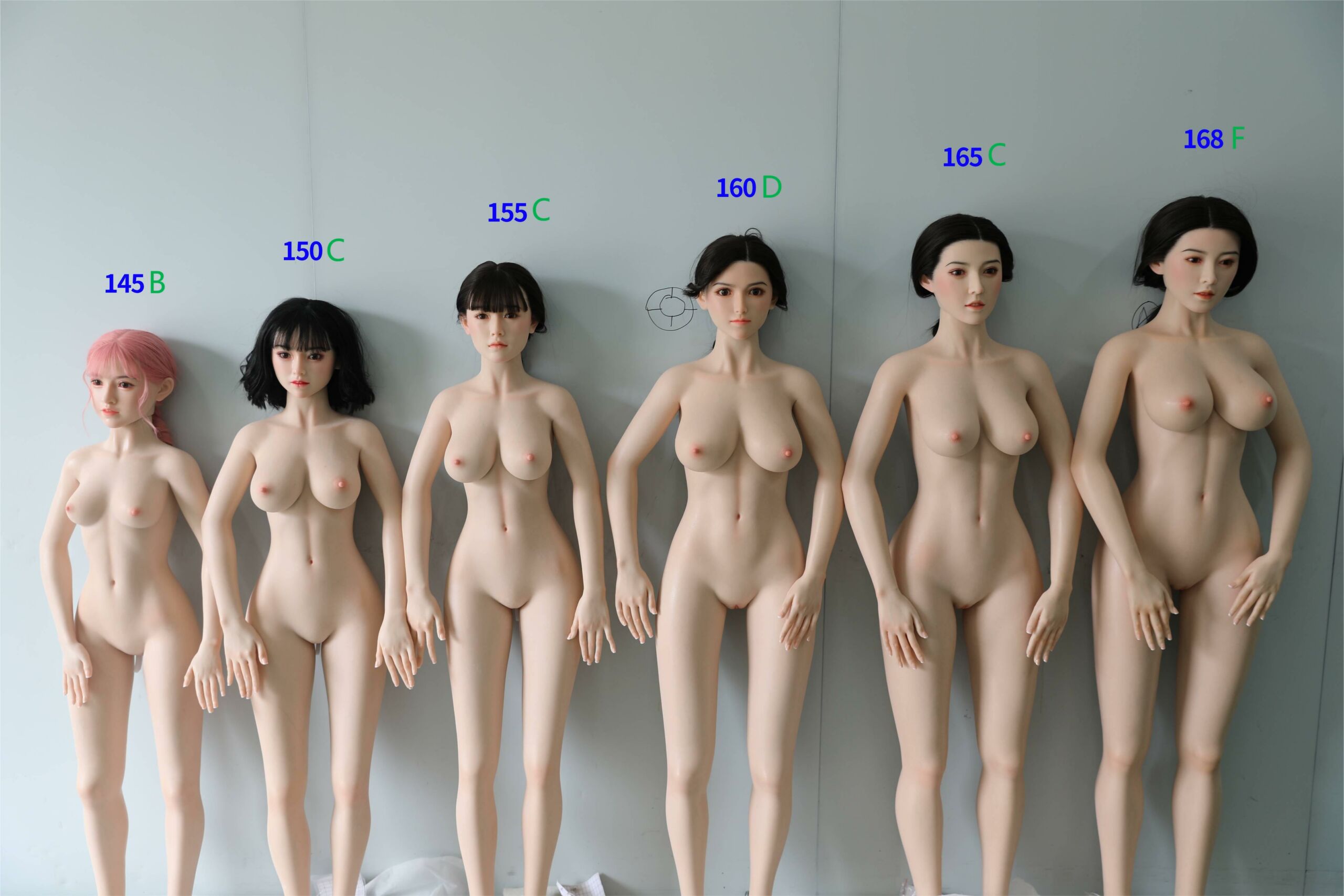 sex doll different height
